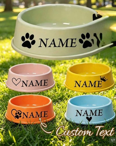 Personalised pet bowl large - personalised,