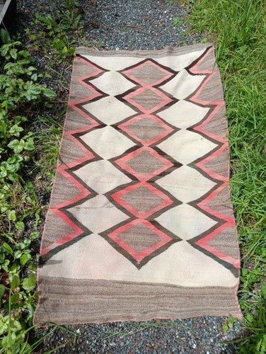 Antique 1920s navajo rug - 1920s,