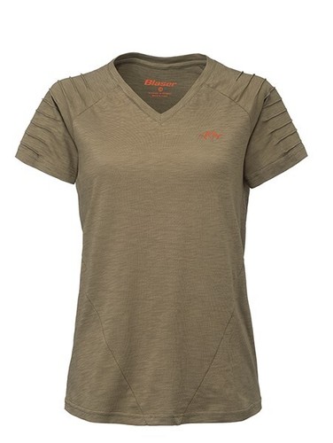 Blaser ladies cotton neck - cotton, v