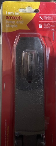 Hasp and staple 150 - and, 6"
