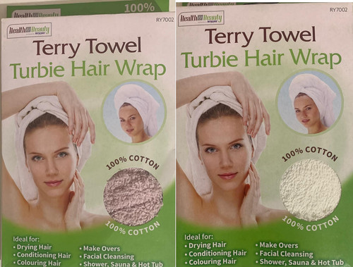 Terry turban towel - turban, 100%