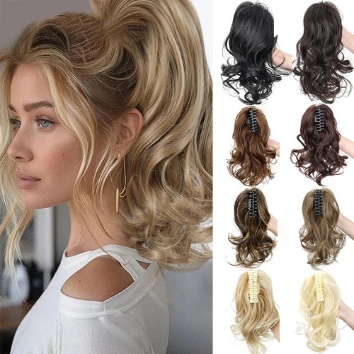 Inch short curly clip in - inch,