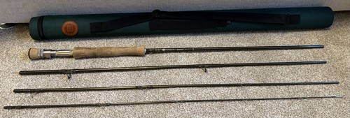 Fly fishing rod and - fly, hardy