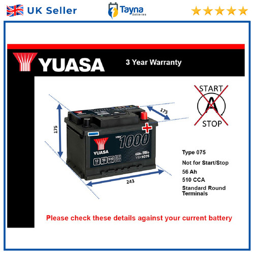 Battery fits mgf - battery, mg5