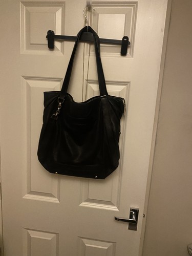 Bennett black leather tote - bennett,