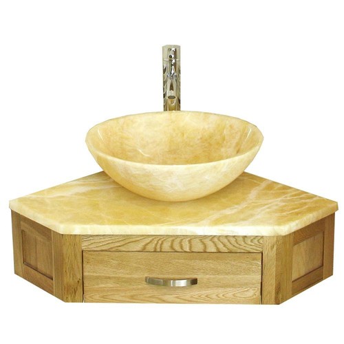 Bathroom vanity unit oak - vanity,