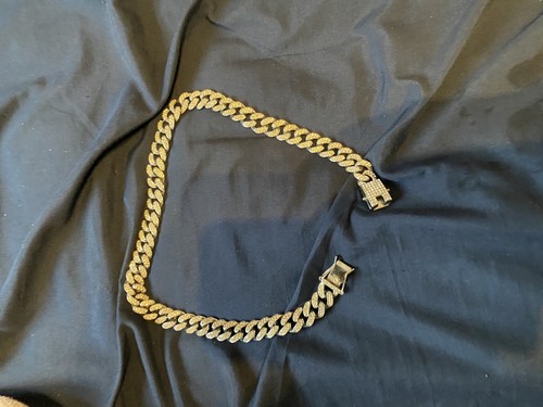 Men iced out cuban link - iced-out,