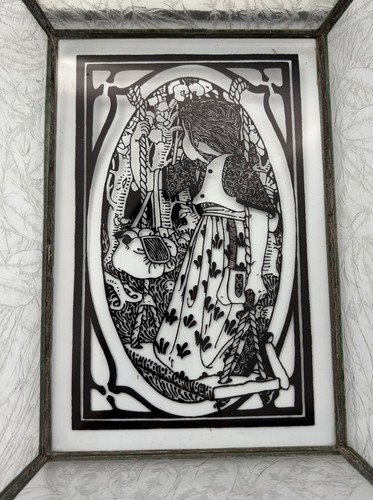 Vintage mirror glass style - glass, “style