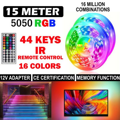 15m led strip lights - led, 5050