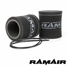 Ramair 2 x Carb Trumpet Velocity Stack Sock Air Filters 102mm Weber DCOE 40/45