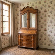 Antique Trumeau Walnut Drawers