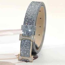 Elegant Rhinestone Belt Crystal Waistband Women Diamante Shiny Night, Party