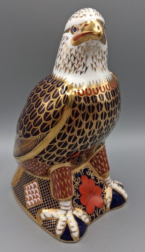 Royal crown derby paperweight - crown,