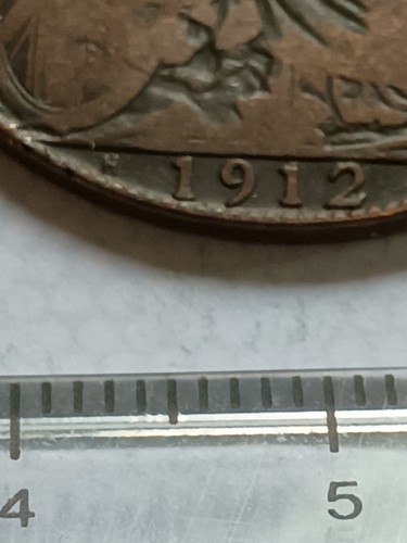 1912 george one penny - v,,