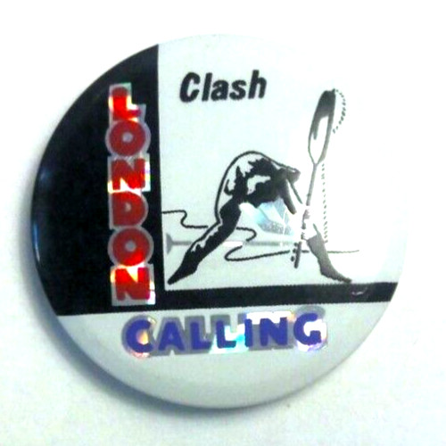 The clash button - the, 1”