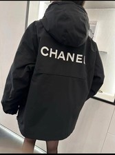Chanel Black Raincoat