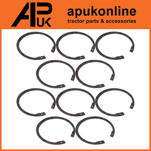 10x internal circlips 62mm - 62mm, for