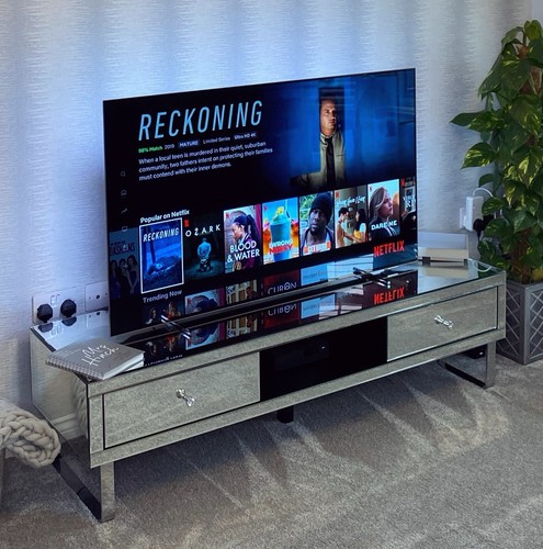Myfurniture mirrored unit - tv,