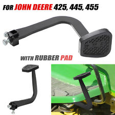 For John Deere 425 445 455 Revised / Enhanced Steel Reverse X-Pedal & Rubber Pad