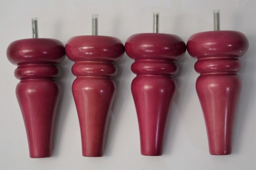 Wooden furniture bun legs - bun,