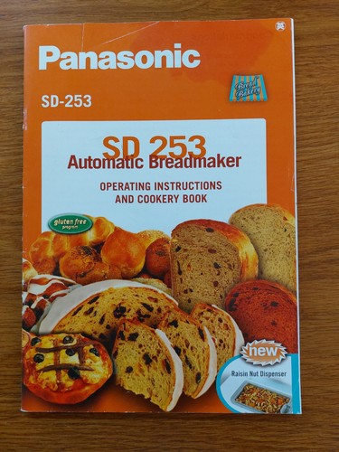 Panasonic bread maker manual - bread,