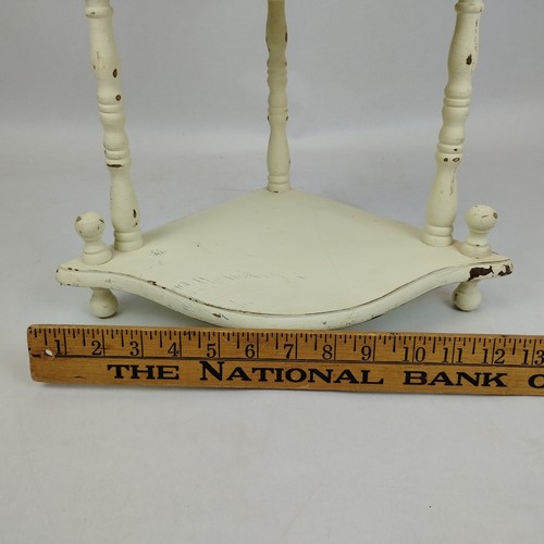 Tier wooden corner shelf - tier,
