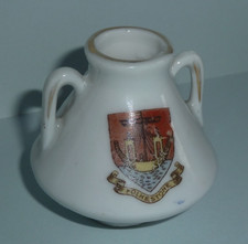 CRESTED CHINA POT - FOLKESTONE