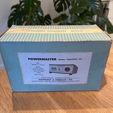 H & M Powermaster Variable Transformer Unit