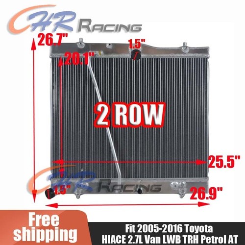 Aluminum radiator for toyota - aluminum,