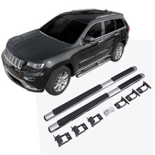 Side Bars Steps Running Boards For Jeep Grand Cherokee 2011 - Up 4" Oval Chrome