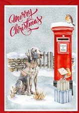 Weimaraner Dog A6 (4" x 6")