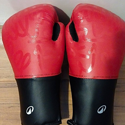 Red black boxing training - boxing,