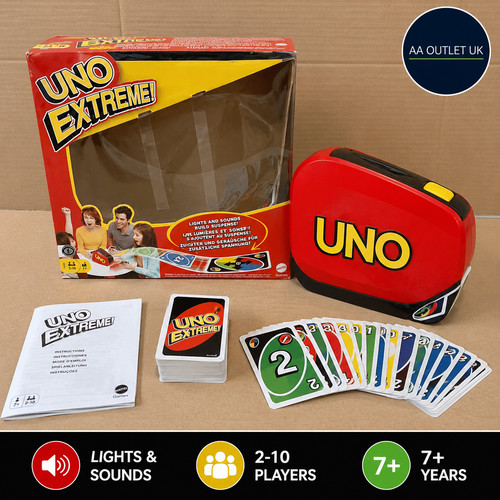 Mattel games uno extreme card - extreme,