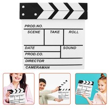  Wooden Film Clapper Board Movie Film Clap Board Wooden Clapper Board Clapper