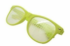 SUNGLASSES Green Yellow Ultimate Diffraction Glasses New Fashion Unisex