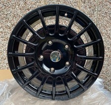 18" Ford Transit Connect MK1 & MK2 2002-2023 Gloss Black TXM Design 8j Alloys X4