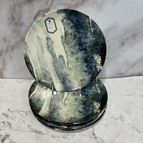 Intesa home blue gold marble - blue,