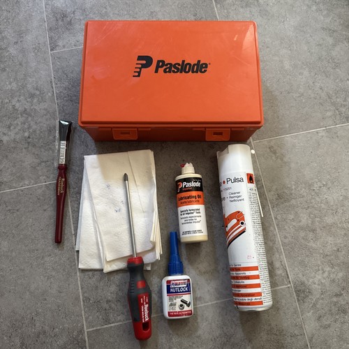 Paslode servicing spares - servicing, box