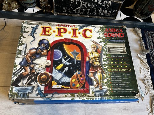 Commodore amiga 600hd epic - commodore, box