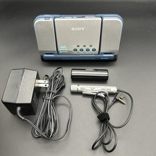 SONY MZ-E810SP Portable Minidisc Player with speaker Tested Working