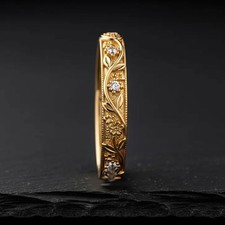 14K Yellow Gold Finish 0.30Ct