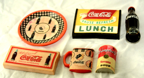 Lot vintage coca - 6,