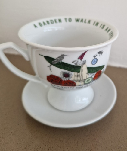Hendricks gin tea cup - hendricks, and