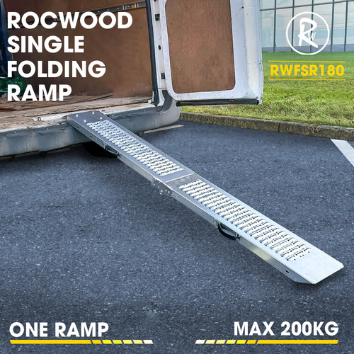 Loading ramp folding - ramp, steel
