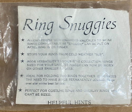 Ring snuggies open box - ring,