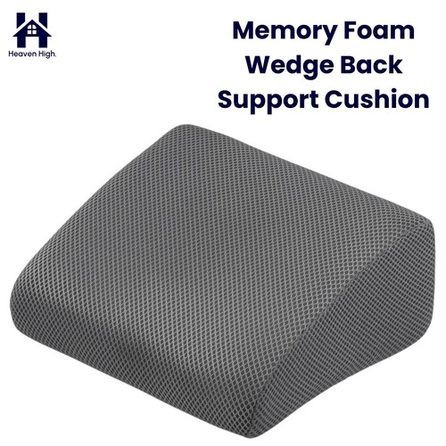 Memory foam wedge back support - memory,