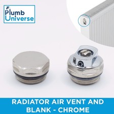 Radiator Air Vent and Blank