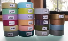 Washi Tape colour 15mmx 10m+