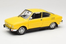 118ABS-707GK Skoda 110R Coupe Yellow Abrex 1:18