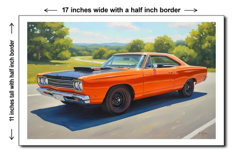 1969 plymouth road - plymouth, runner